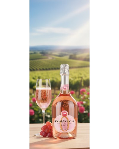 Prima Perla Sparkling Sweet Rose Zero Alcohol 750ml