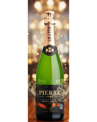 Pierre Zero Sparkling Chardonnay Non-Alcoholic 750ml