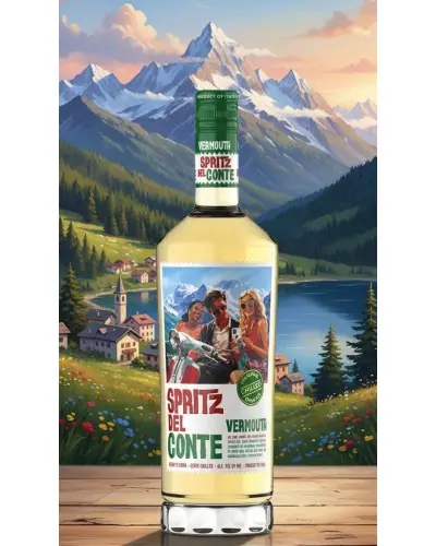 Spritz Del Conte Vermouth Italian Aperitif-Style Spritz Cocktail 750ml
