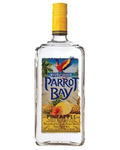 Captain Morgan Parrot Bay Rum Pineapple 750ml - 