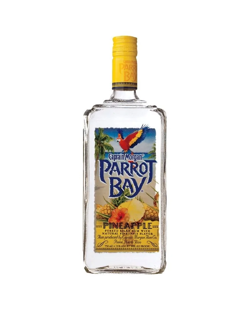 Captain Morgan Parrot Bay Rum Pineapple 750ml - 