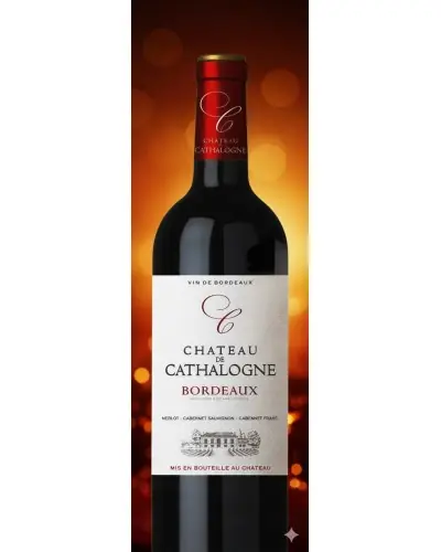 Chateau de Cathalogne Red Bordeaux 750ml