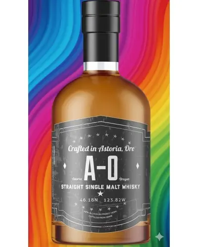 Straight, American, Single, Malt, Whisky 750ml