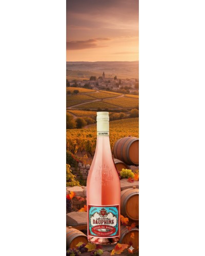 Cellier des Dauphins Cotes du Rhone Rose 750ml