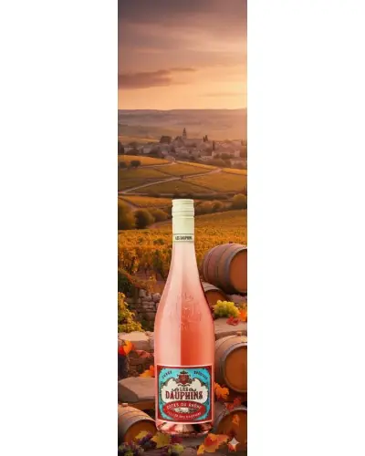Cellier des Dauphins Cotes du Rhone Rose 750ml