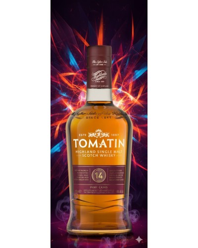 Tomatin 14 Year Old Single Malt Scotch Whisky French Oak Finish 750ml