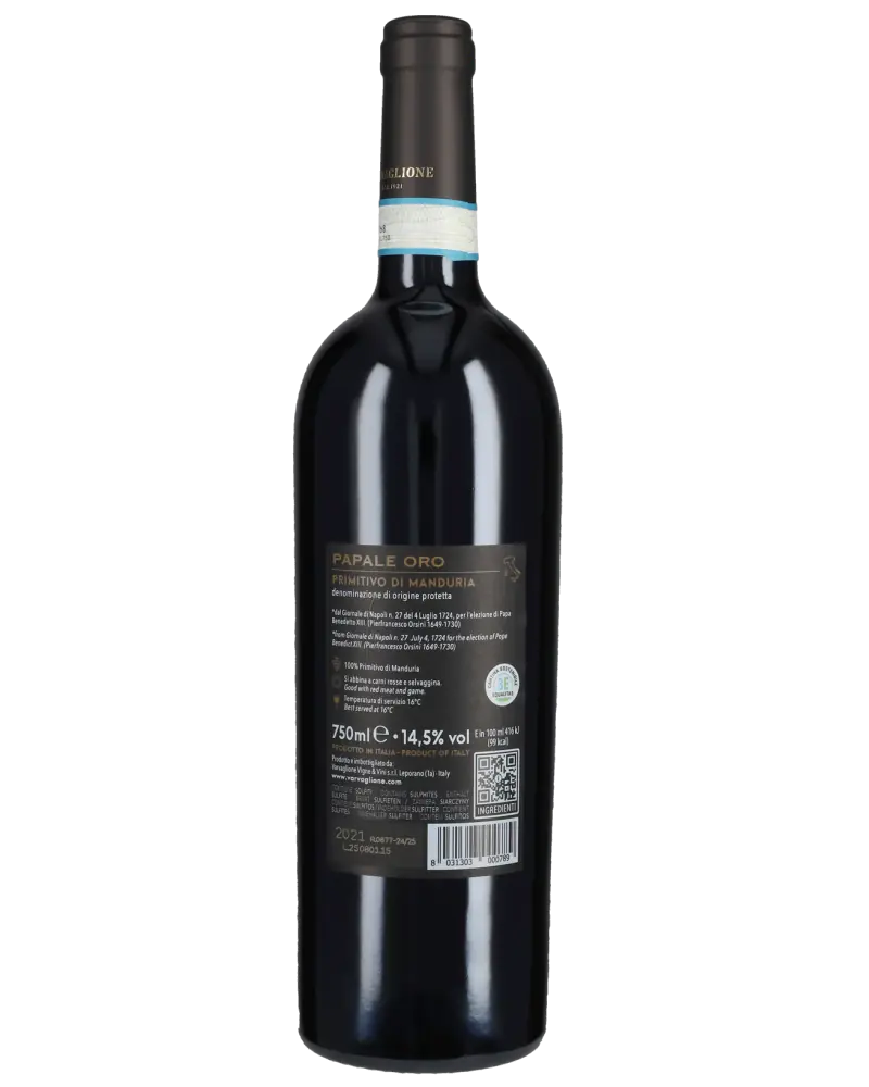 Papale Primitivo di Manduria Papale Primitivo di Manduria