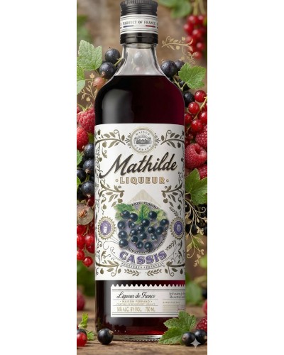 Mathilde Cassis Blackcurrant Liqueur 750ml