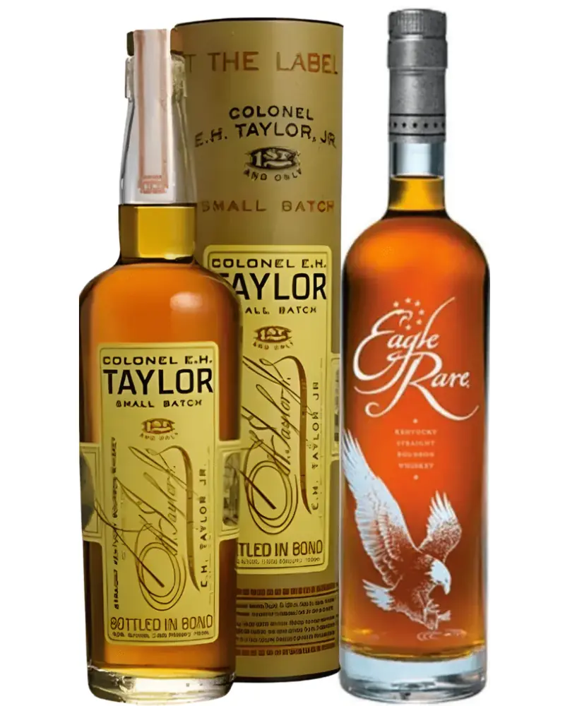 Colonel E.H. Taylor, Jr. Small Batch & Eagle Rare Bourbon Whiskey Combo