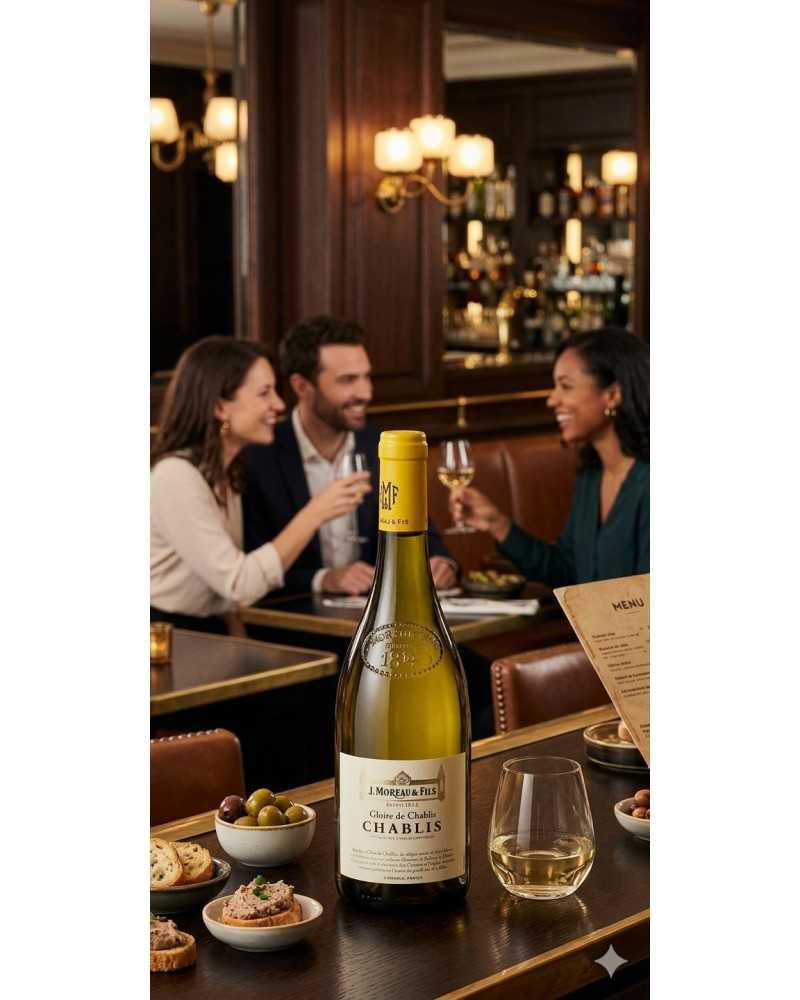 J. Moreau & Fils Chablis Gloire De Chablis 750ml J. Moreau & Fils Chablis Gloire De Chablis 750ml